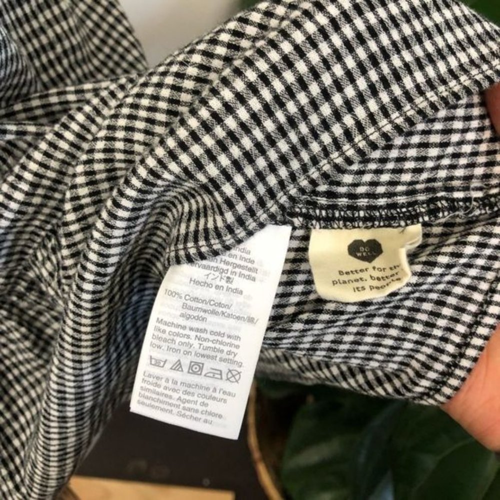 Madewell?Ruffle-Strap?Cami Top in Gingham 2 - Picture 5 of 6